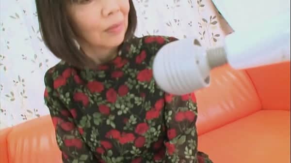This Japanese granny is shy a little because she hasn't been fucked for a long time