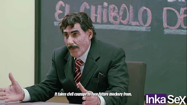 La vecindad morbosa del chibolo  18 termina en orgia durante la clase de Don Mamón - CAPÍTULO PERDIDO.