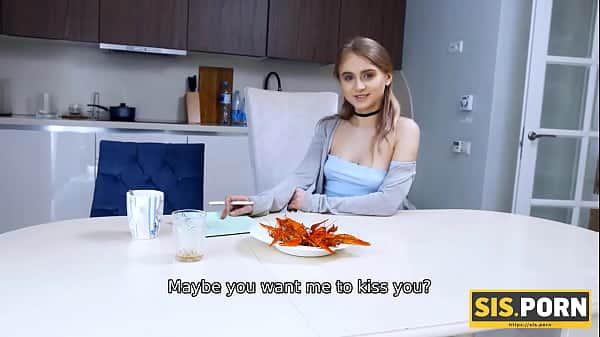 SISPORN. Lucky guy manages to fuck cute stepsister while parents are away