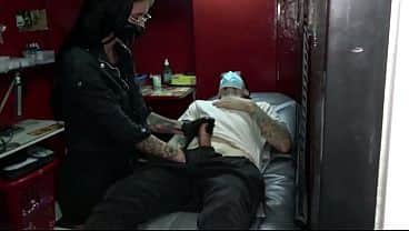 Horny sluts wanted a threesome instead of a tattoo!