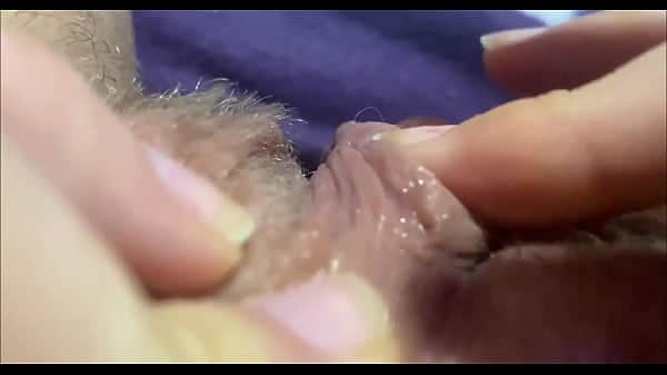 Huge clitoris rubbing and jerking orgasm