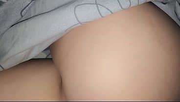 My stepmom was woken up by my cock(homemade real)