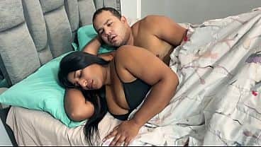 Stepdaughter is surprised by her stepfather's cock and he fucks her until he fills her with cum