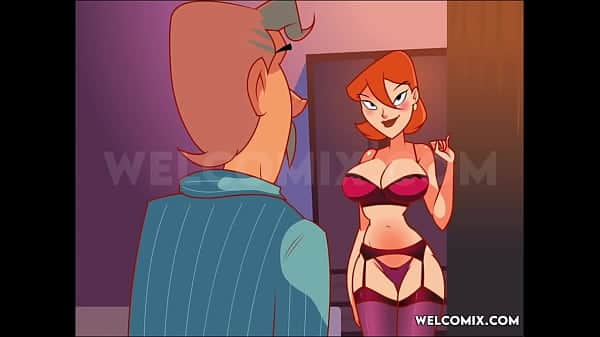Best Sex Moments - Good night kiss! The Naughty Home Animation