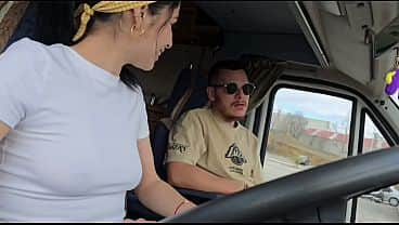 Recogí a Mi Cliente Favorito De UBER Sin Sostén