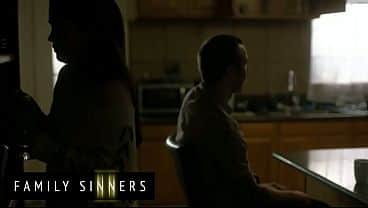 FAMILY SINNERS - Stepbrother Runs Into His Sexy Stepsister Again And Fucks Her Hard Just Like He Did At The Wedding